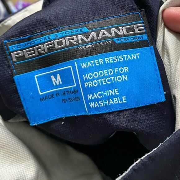 Roundtree & Yorke Performance Windbreaker Jacket - Picture 2 of 4